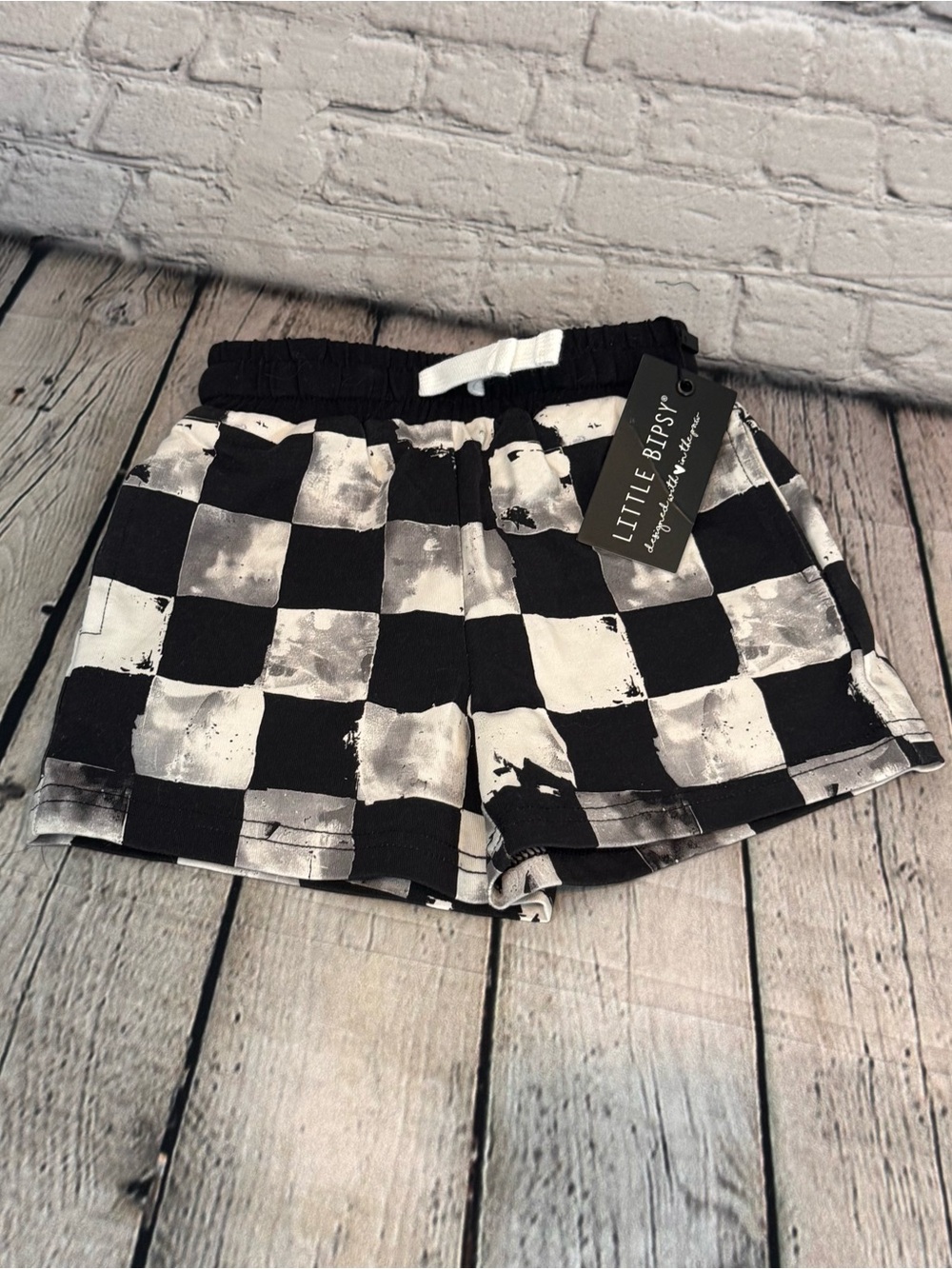 Little Bipsy Checker Shorts